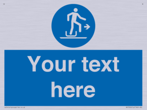 Custom Alighting from a toboggan to the right